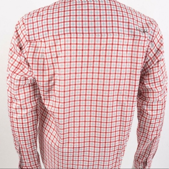 Huk Performance Tide Point Woven Plaid Checked - Picture 5 of 6